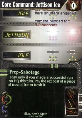 Core Command: Jettison Ice